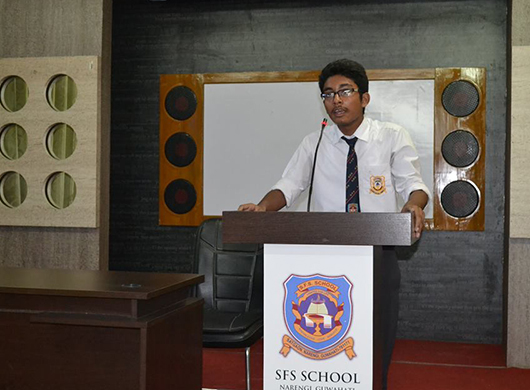SFS-Guwahati debate club
